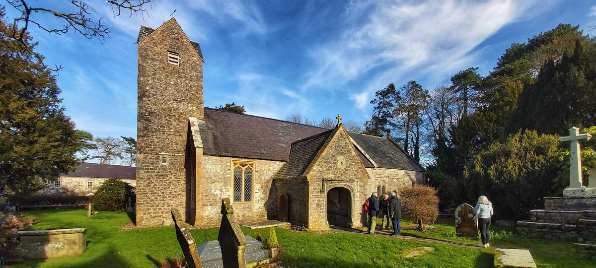 exterior view of Llansannor church