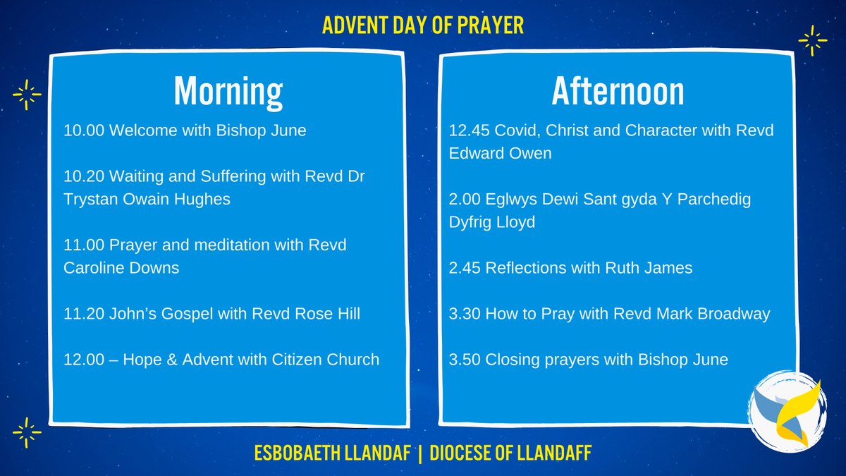 Advent day of prayer agenda