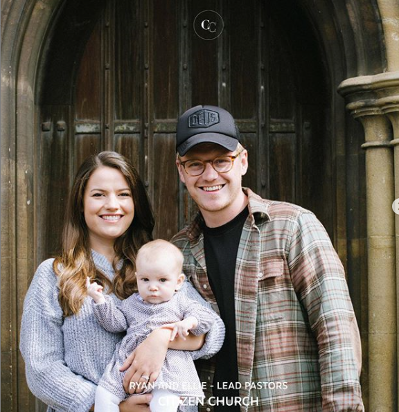 Husband and wife Ryan and Ellie, Lead Pastors