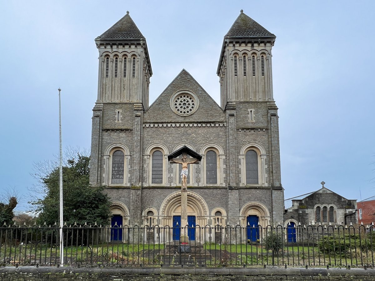 Exterior view of the church