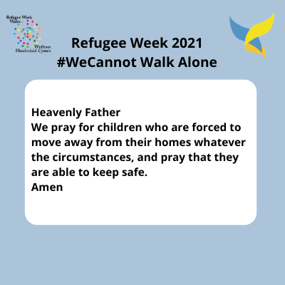 Refugee Week prayer for schools