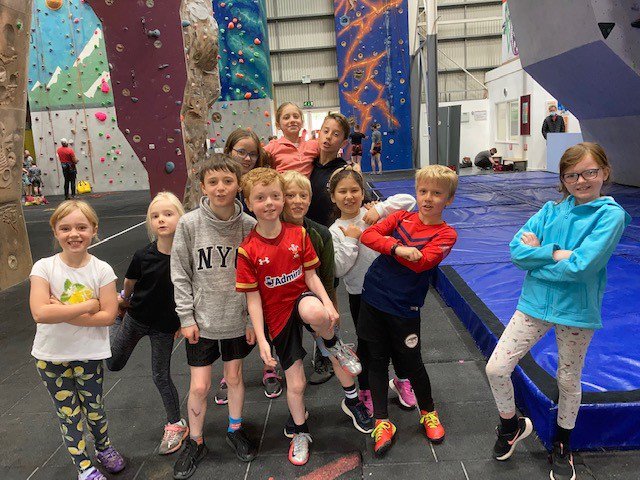 Indoor Climbing with St Denys Church youth group