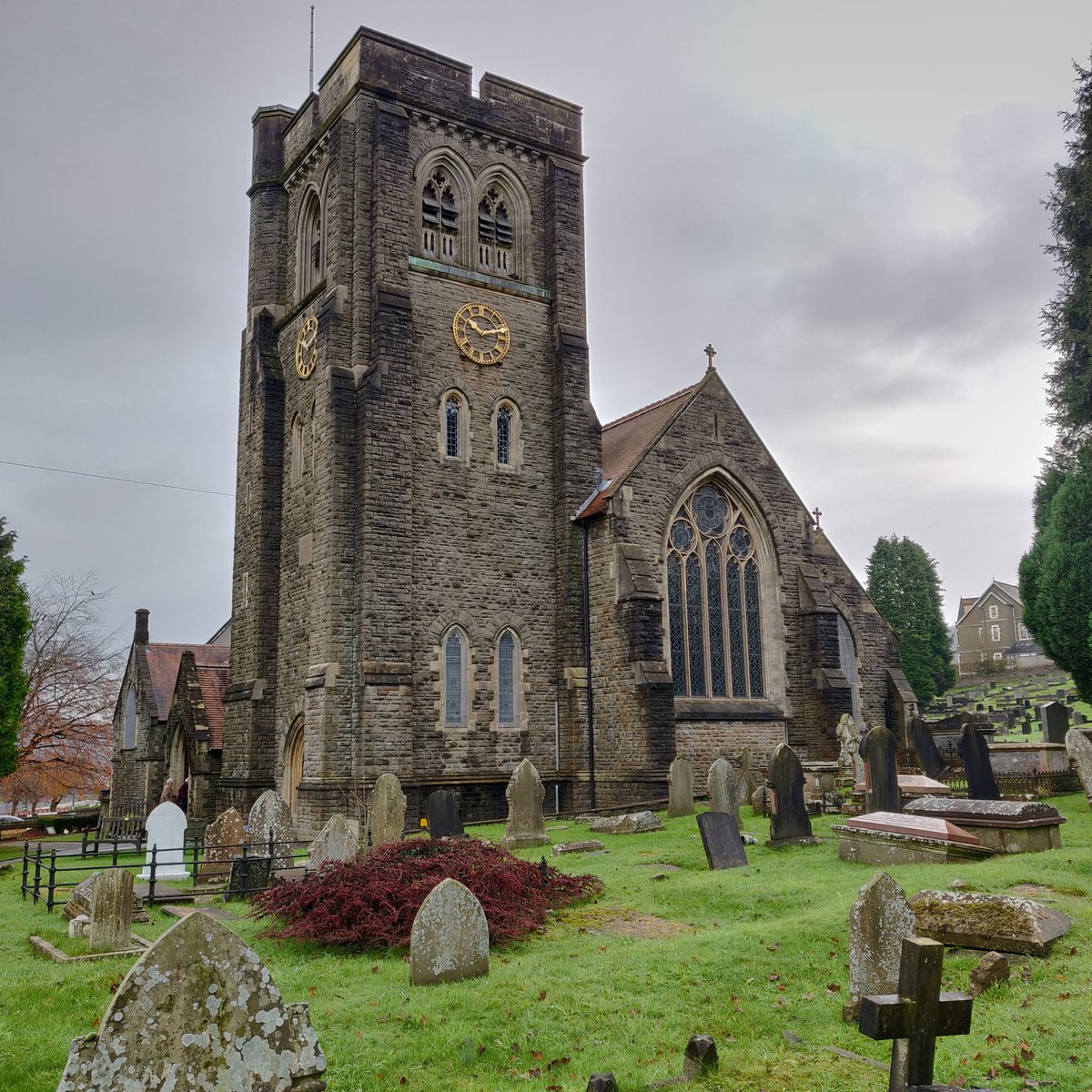 St Martin's Caerphilly. church