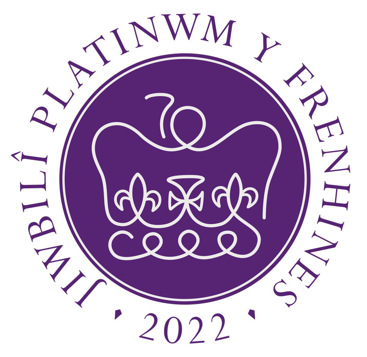 Jubilee logo in purple