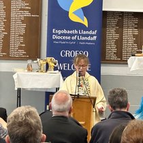 Bishop Mary addressing the Conference