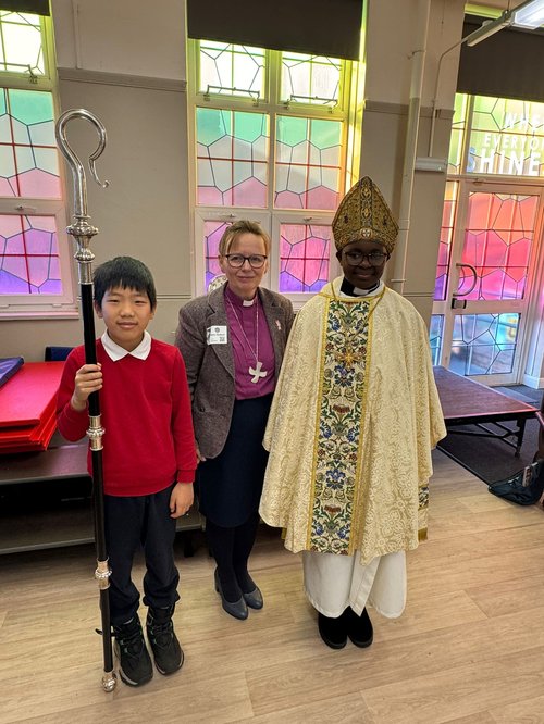 Bishop Mary St Monicas Little Bishop