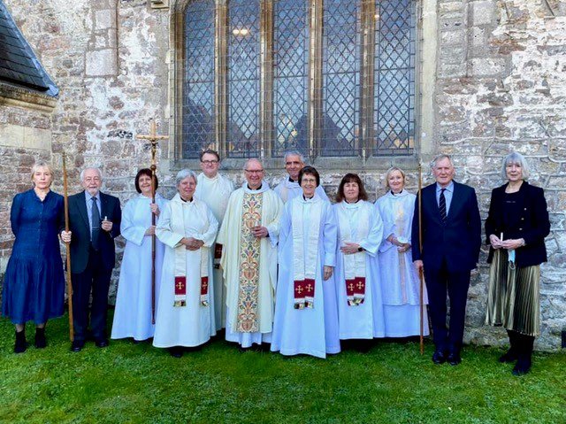 Lay people and clergy at Cowbridge Ministry Area