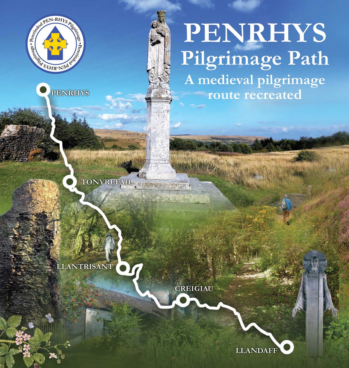 Penrhys pilgrimage path: a medieval pilgrimage route recreated