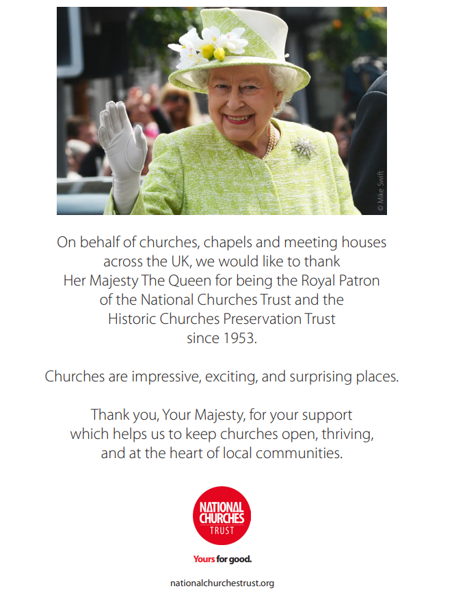 National Churches Trust Royal Proclamation