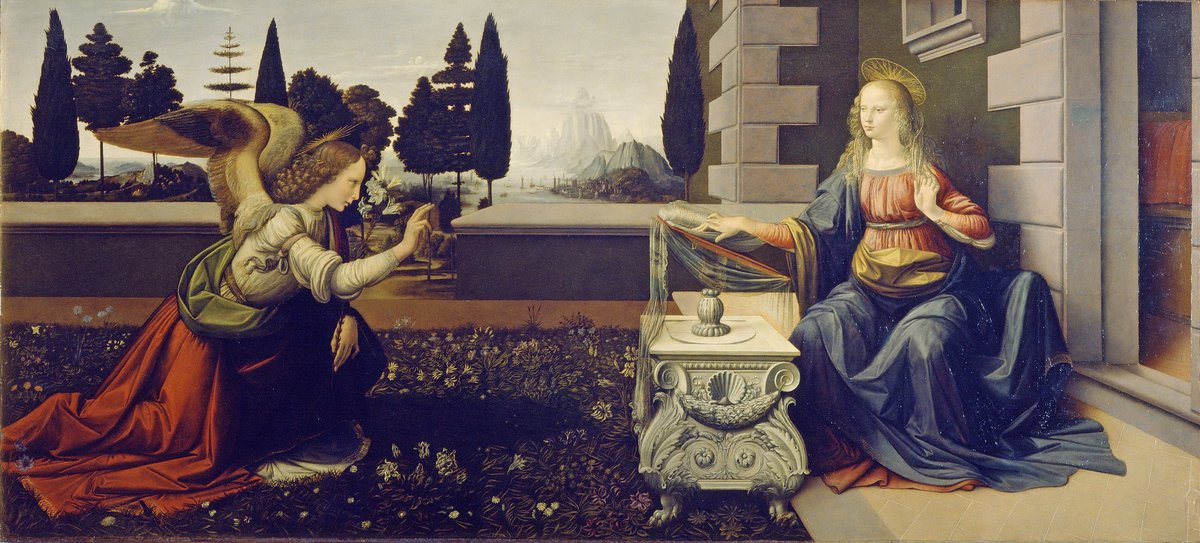Painting of the annunciation